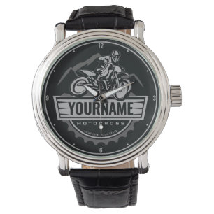 Persoonlijke Motocross Rider Dirt Bike Hill Racing Horloge
