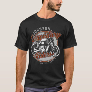 Persoonlijke Motor Legendarische Rijder Motorrijde T-shirt