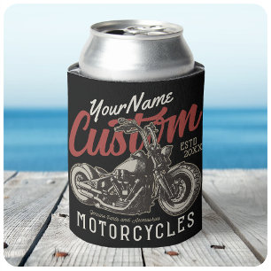 Persoonlijke Motor Rebel Cruiser Biker Garage Blikjeskoeler