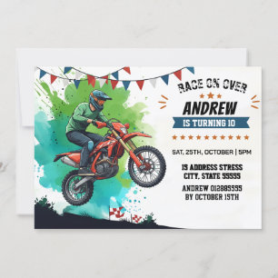 Persoonlijke Motorcross Dirt Motorfiets jongen Ver Kaart