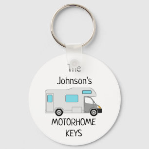 Persoonlijke Motorhome Keys Sleutelhanger