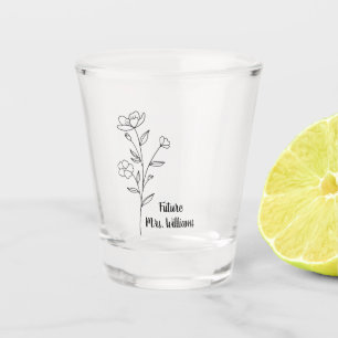 Persoonlijke Mrs-cadeaus voor de aanstaande bruid Shot Glas