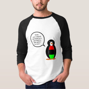 Persoonlijke Ms Penguin Afrikaanse Diaspora Praat T-shirt
