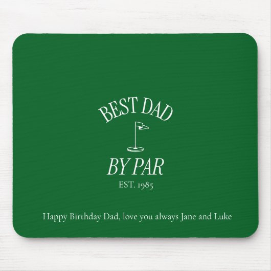Persoonlijke Muismat voor papa (Voorkant)