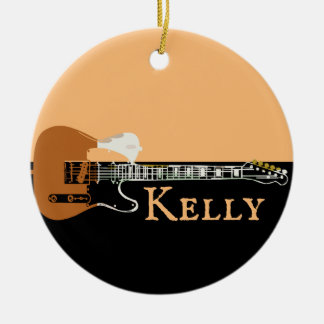 Persoonlijke Muziekelektrische Basgitaar Keramisch Ornament