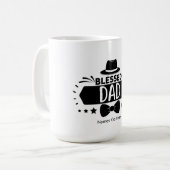 Persoonlijke naad pap 15 oz Mok (Voorkant links)