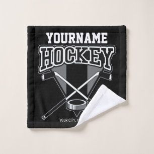 Persoonlijke NAAM Aangepaste PC-ploeg voor Hockey Bad Handdoek