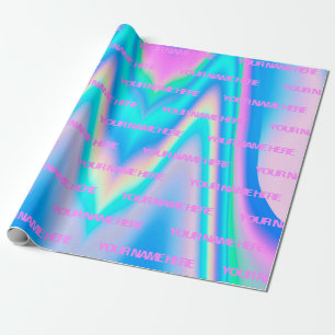 Persoonlijke naam afgebroken cadeaupapier