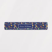 Persoonlijke naam Astronauts Planets Space Back Sc Labels (Design 2)