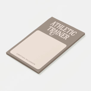 Persoonlijke naam Athletic Trainer Post-it® Notes