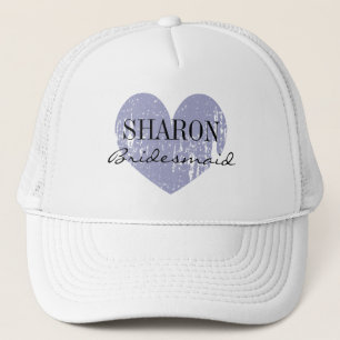 Persoonlijke naam bridesmaïde pet voor brideperson