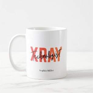 Persoonlijke naam cadeau voor Röntgentechnoloog Koffiemok