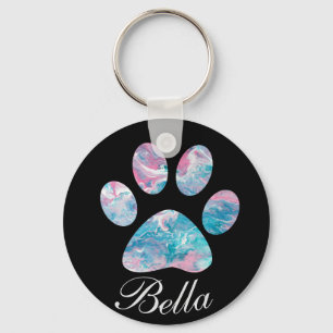 Persoonlijke naam, Dreamweaver Pawprint- Sleutelhanger