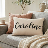 Persoonlijke Naam Elegante Crème Minimalistische S