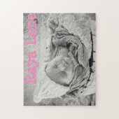 Persoonlijke naam en foto-puzzle legpuzzel (Verticaal)