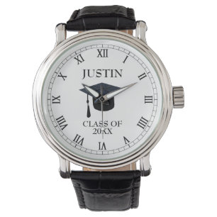 Persoonlijke naam en Tassel Afstuderen Watch Horloge