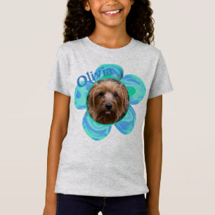 Persoonlijke naam Fotoventilator T-shirt