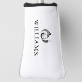 Persoonlijke naam Fox en Ball Golfheadcover (Draai 90)