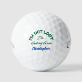 Persoonlijke naam Funny Golfballen (Voorkant)