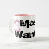 Persoonlijke naam Gag Coffee Cup Mok (Voorkant links)