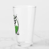 Persoonlijke NAAM Golfing Pro Golf Club Player Glas (Links)