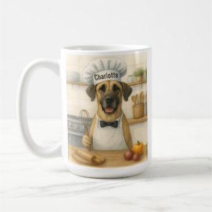 Persoonlijke naam grappige geweldige Dane-hond che Koffiemok
