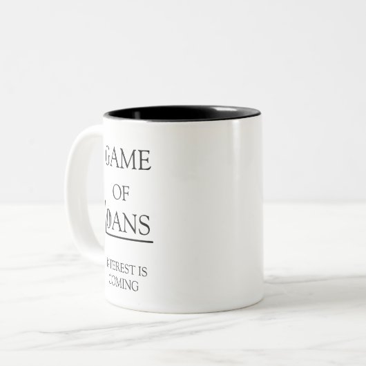 Persoonlijke naam grappige Mok Afstuderen (Voorkant links)