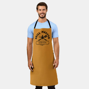 Persoonlijke naam Grill Master Naam Schort
