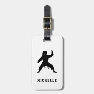 Persoonlijke naam karate / Taekwondo / judo Bagagelabel