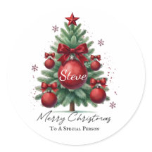 Persoonlijke Naam Kerstboom Elegant Cadeau