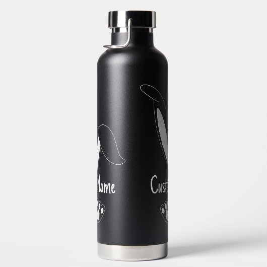 Persoonlijke naam komt overeen met Bunny Easter Waterfles (Rechts)