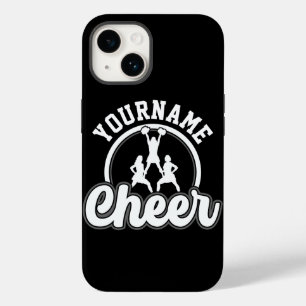 Persoonlijke naam Kop Team Varsity Cheerleader Case-Mate iPhone 14 Hoesje