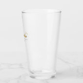 Persoonlijke naam met jaar of datum glas (Links)