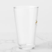 Persoonlijke naam met jaar of datum glas (Rechts)