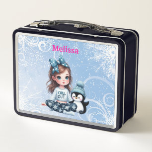 Persoonlijke naam Metalen lunchbox