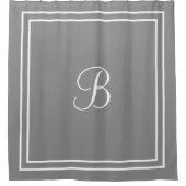 Persoonlijke naam of initiaal douchegordijn (Voorkant)