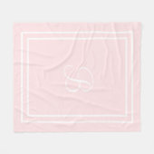 Persoonlijke naam of initiaal fleece Blanket (Voorkant (Horizontaal))