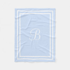 Persoonlijke naam of initiaal fleece Blanket Deken