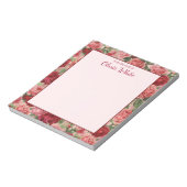 Persoonlijke naam op de schijf van het blocnote (Gedraaid)