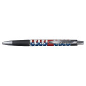 Persoonlijke naam Patriotic unicorn Pen (Achterkant)