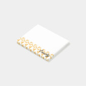 Persoonlijke naam Pumpkin Pinwheels Post-it® Notes (Schuin)