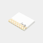 Persoonlijke naam Pumpkin Pinwheels Post-it® Notes (Schuin)
