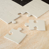 Persoonlijke naam Rustic Farmhouse Old Windmill Legpuzzel (Zijkant)