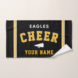 Persoonlijke naam & school cheer towel, teamcadeau handdoek