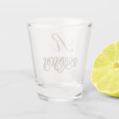 Persoonlijke naam shot glas (Achterkant)