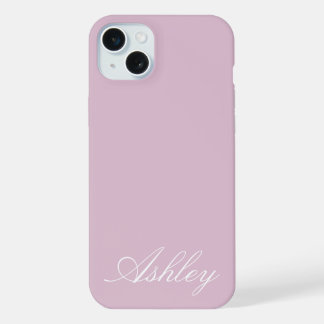Persoonlijke naam stijlvol modern elegant minimaal iPhone 15 plus case