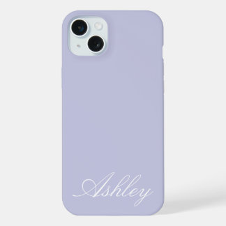 Persoonlijke naam stijlvol modern elegant minimaal iPhone 15 plus case