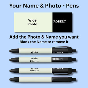 Persoonlijke naam & uw foto pen
