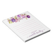 Persoonlijke naam | Van de bureau van de blocnote (Schuin)