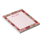 Persoonlijke naam | Van de bureau van de blocnote (Schuin)